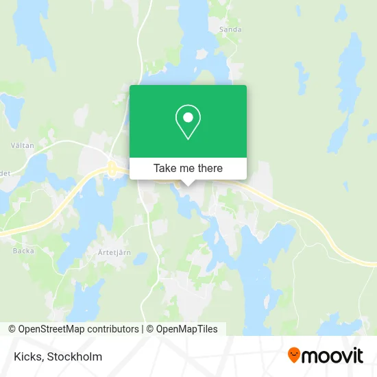 Kicks map