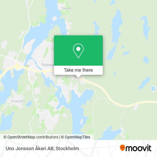 Uno Jonsson Åkeri AB map