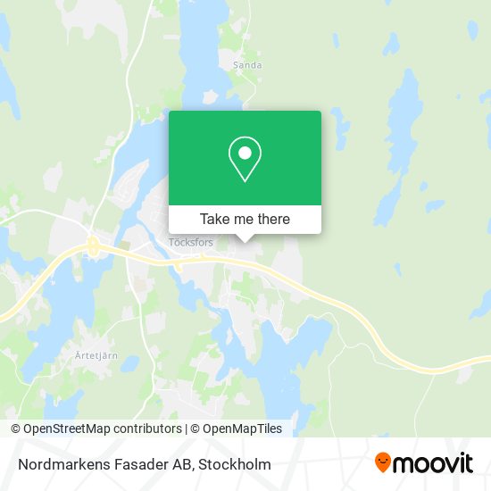 Nordmarkens Fasader AB map