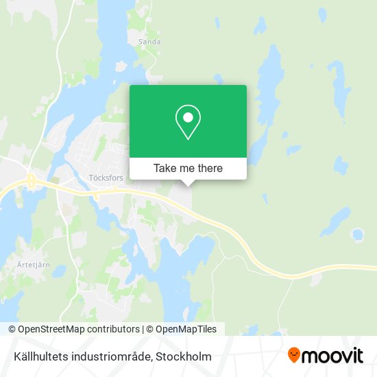 Källhultets industriområde map