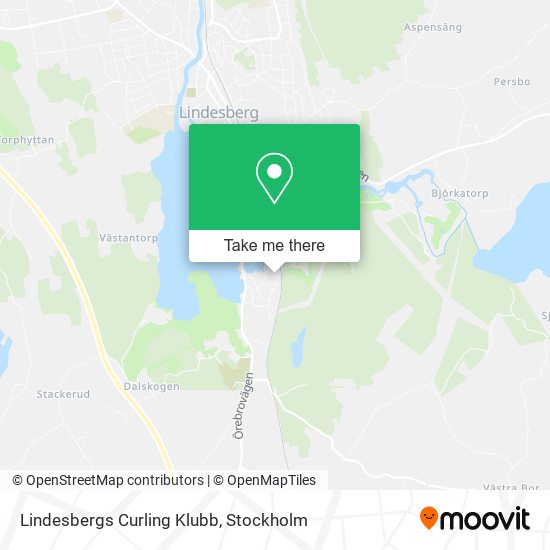 Lindesbergs Curling Klubb map