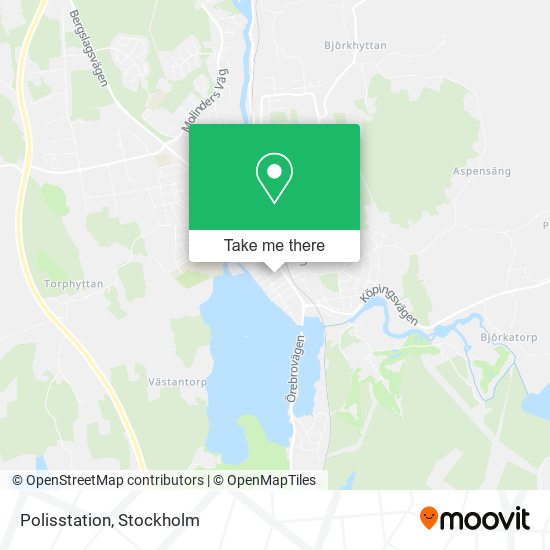 Polisstation map