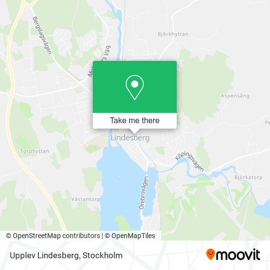 Upplev Lindesberg map