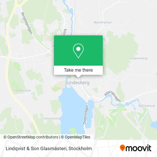 Lindqvist & Son Glasmästeri map