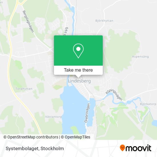 Systembolaget map