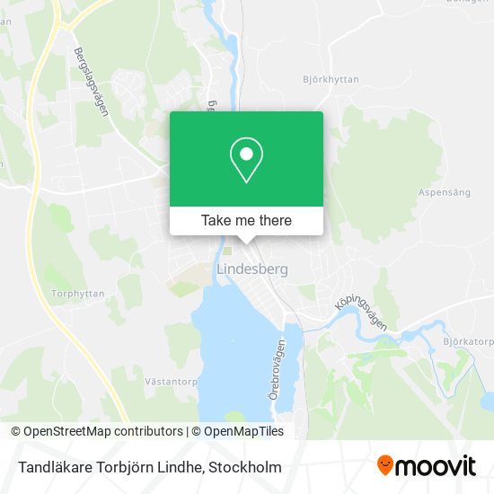 Tandläkare Torbjörn Lindhe map