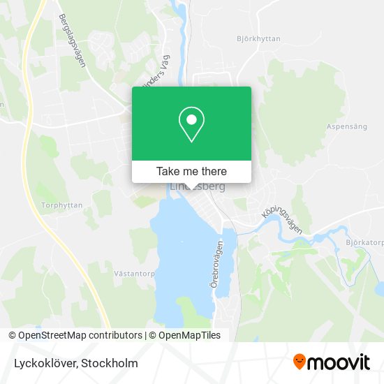 Lyckoklöver map