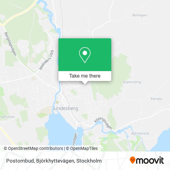 Postombud, Björkhyttevägen map