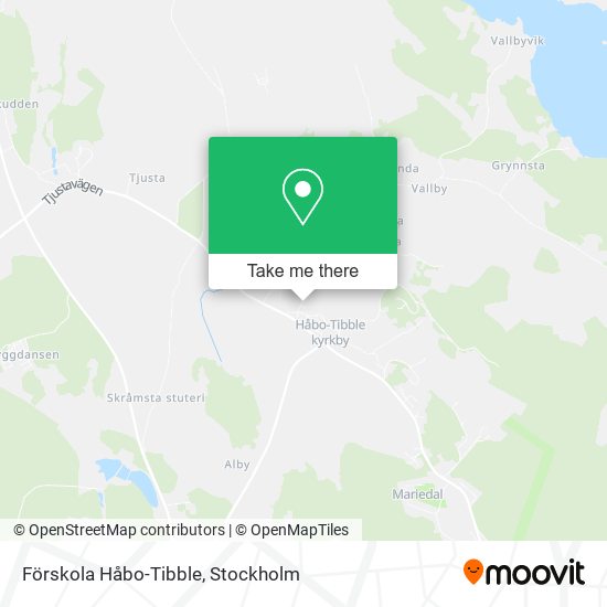 Förskola Håbo-Tibble map
