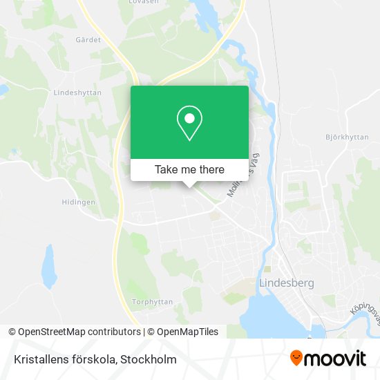 Kristallens förskola map