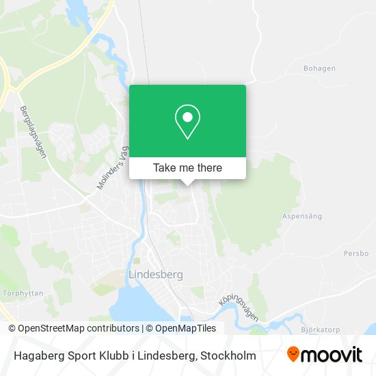 Hagaberg Sport Klubb i Lindesberg map