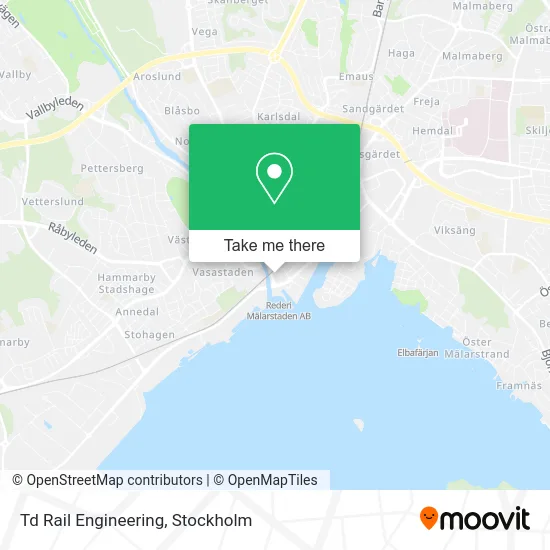 Td Rail Engineering map