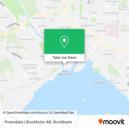 Pressdata i Stockholm AB map