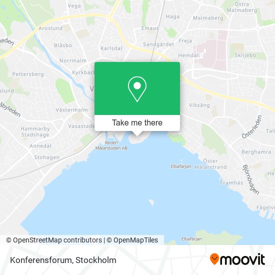 Konferensforum map