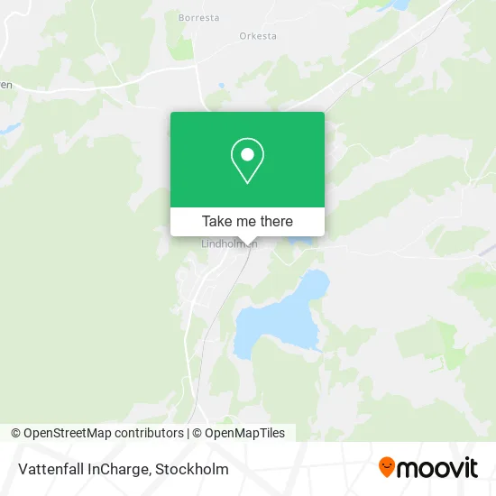 Vattenfall InCharge map