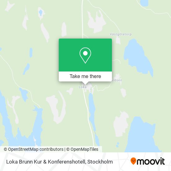 Loka Brunn Kur & Konferenshotell map