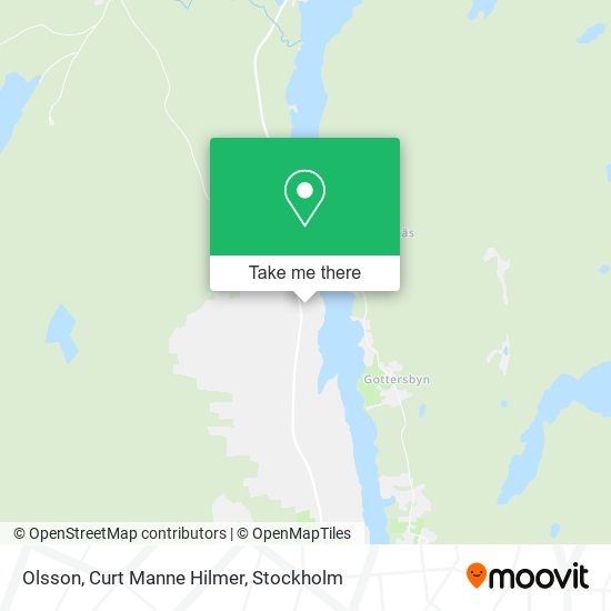 Olsson, Curt Manne Hilmer map