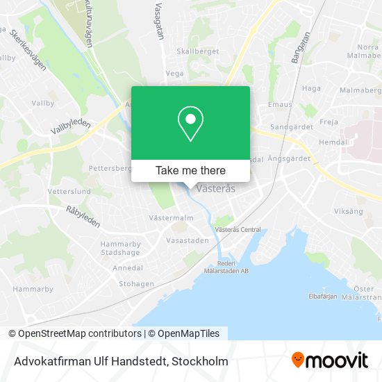 Advokatfirman Ulf Handstedt map