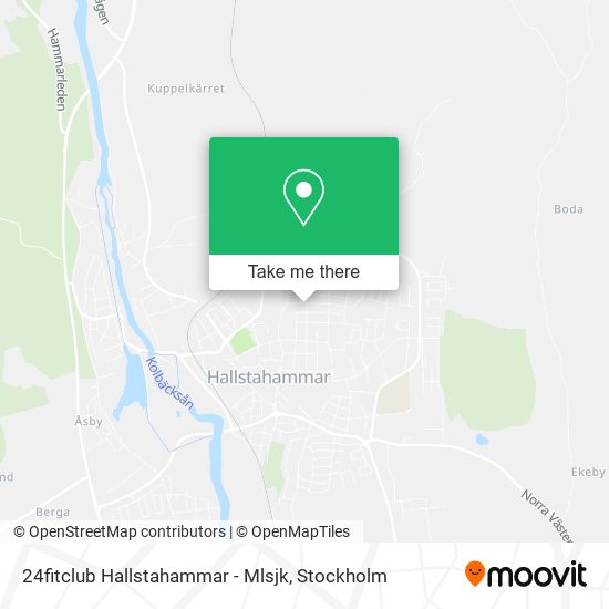 24fitclub Hallstahammar - Mlsjk map