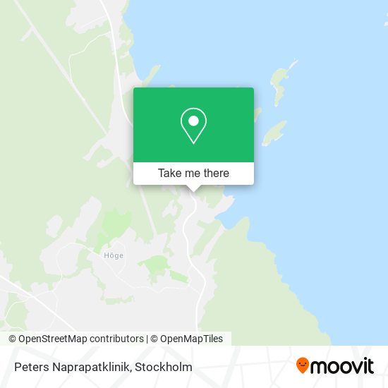 Peters Naprapatklinik map
