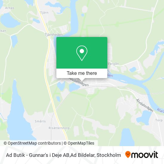 Ad Butik - Gunnar's i Deje AB,Ad Bildelar map