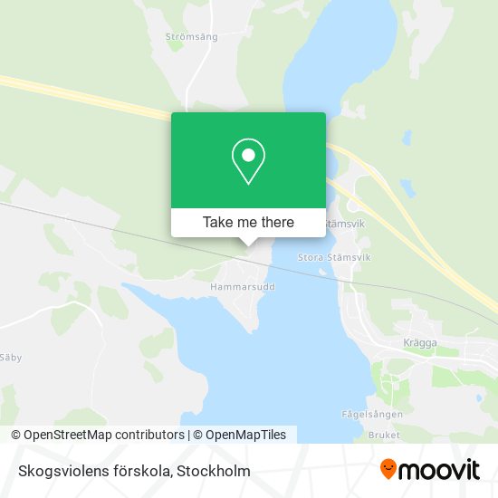 Skogsviolens förskola map