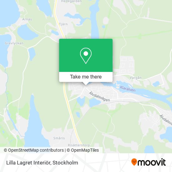Lilla Lagret Interiör map