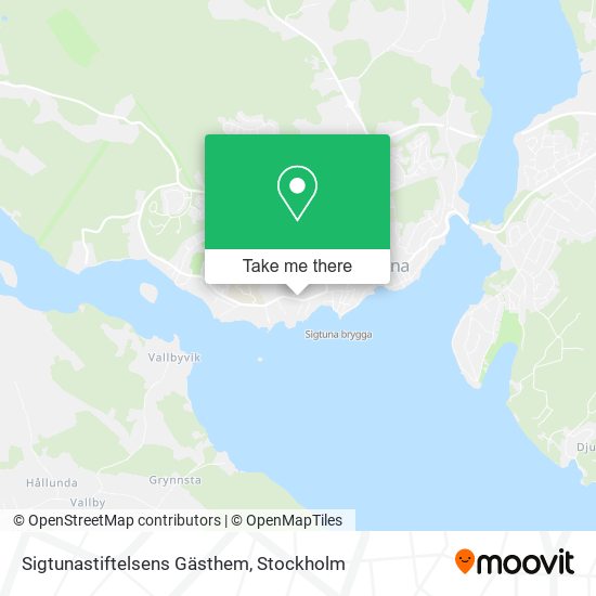 Sigtunastiftelsens Gästhem map