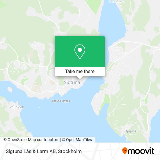 Sigtuna Lås & Larm AB map
