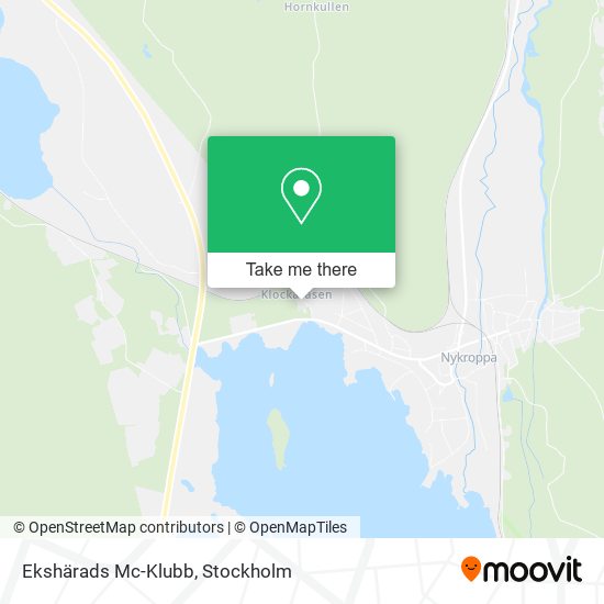 Ekshärads Mc-Klubb map