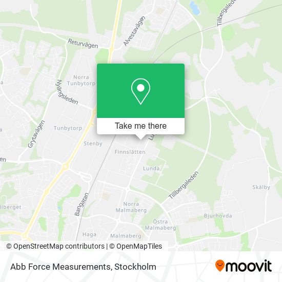 Abb Force Measurements map