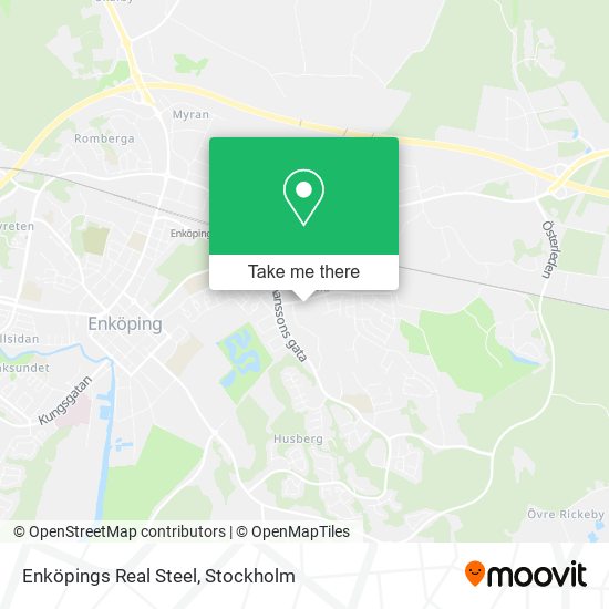Enköpings Real Steel map