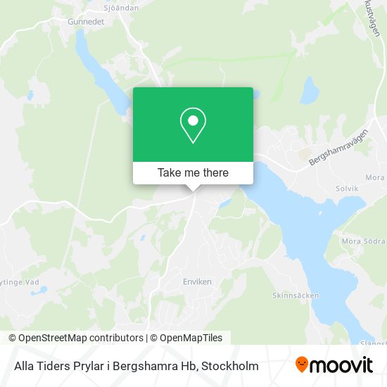 Alla Tiders Prylar i Bergshamra Hb map