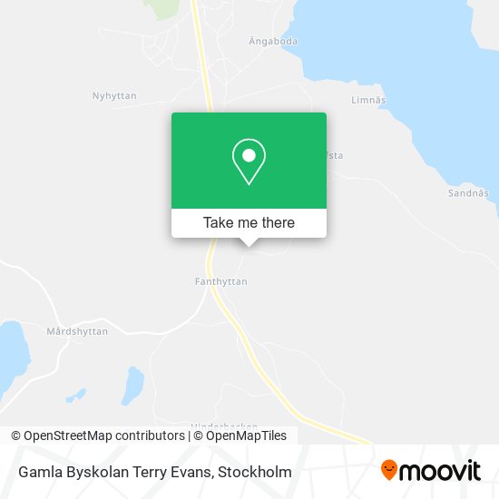 Gamla Byskolan Terry Evans map