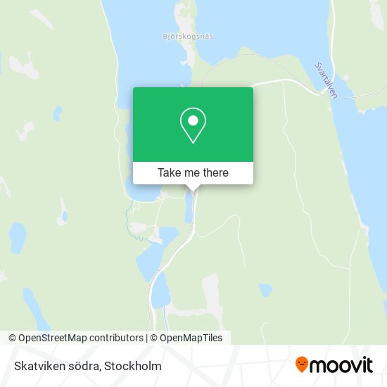 Skatviken södra map