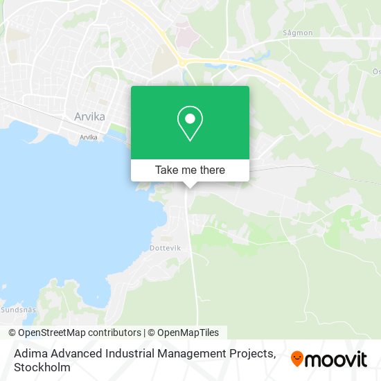 Adima Advanced Industrial Management Projects map