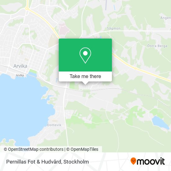 Pernillas Fot & Hudvård map