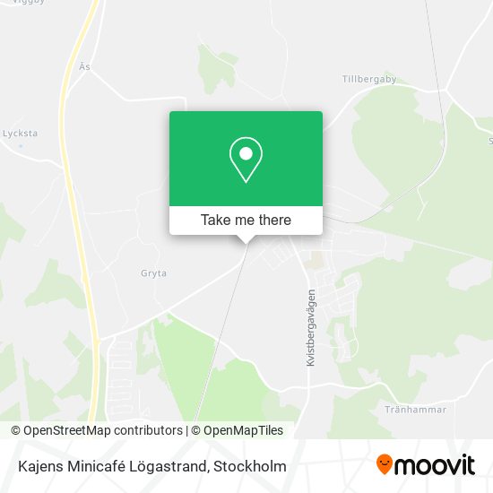 Kajens Minicafé Lögastrand map