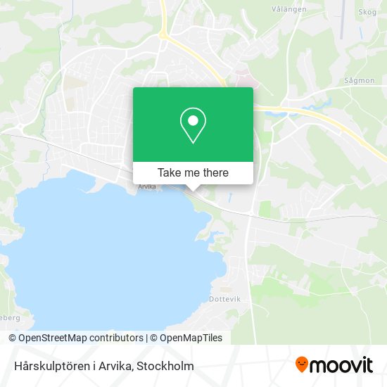 Hårskulptören i Arvika map