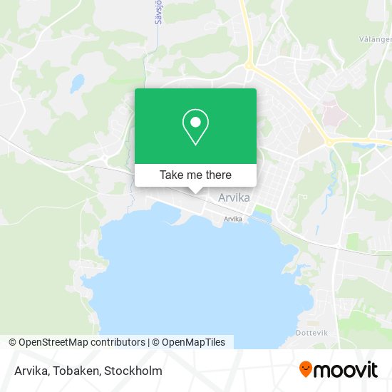 Arvika, Tobaken map