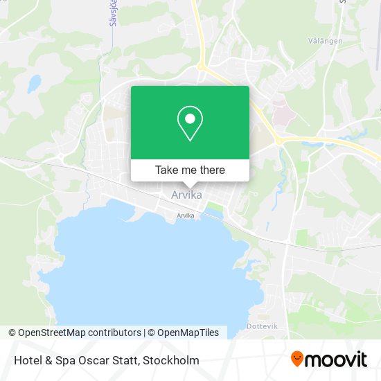 Hotel & Spa Oscar Statt map