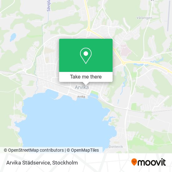 Arvika Städservice map