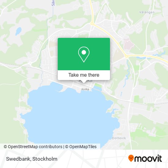 Swedbank map