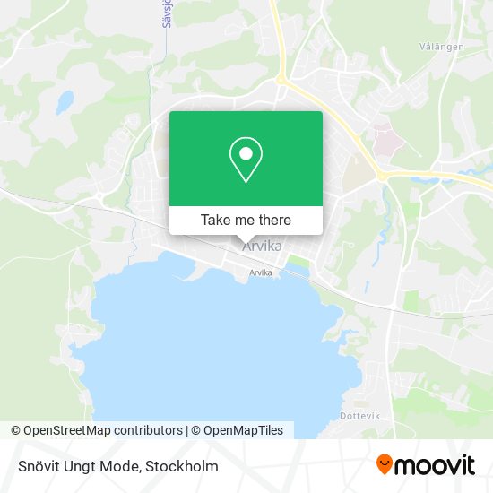 Snövit Ungt Mode map