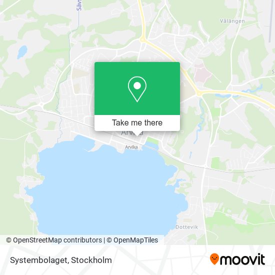 Systembolaget map