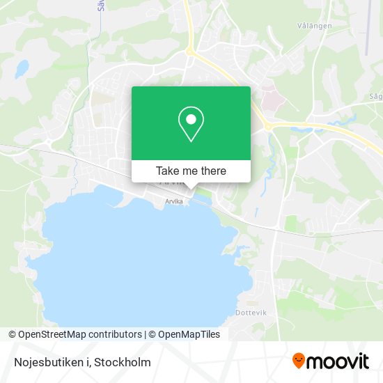 Nojesbutiken i map