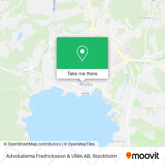 Advokaterna Fredricksson & Ullén AB map