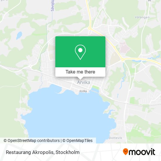 Restaurang Akropolis map
