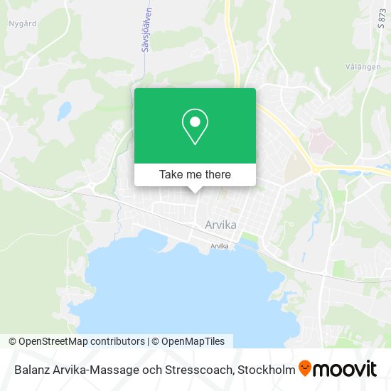 Balanz Arvika-Massage och Stresscoach map