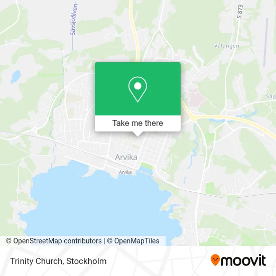 Trefaldighetskyrkan map